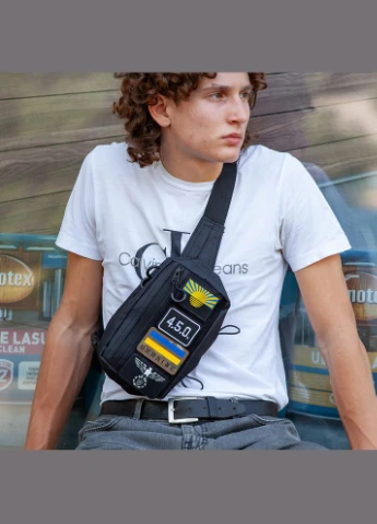 Сумка бананка тактична Cordura | Чоловіча/жіноча | Для спорту, KS-833 міста, туризму No Brand (350937023)