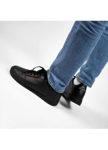 Чорні кросівки marabu black 242765-1120 демісезон Kappa