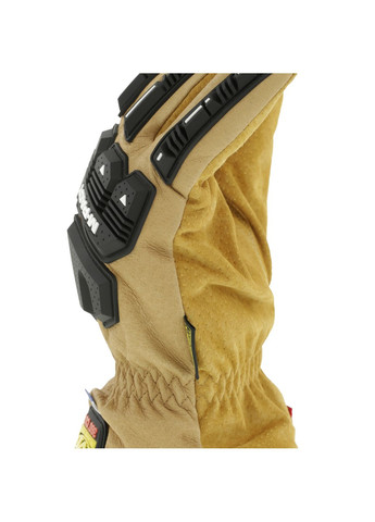 Перчатки тактические зимние Mechanix® Coldwork™ Waterproof Leather M-Pact® Driver F9-360 Gloves Tan/Black Mechanix Wear (315822530)
