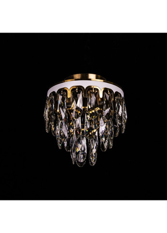 Хрустальная люстра (потолочная) на 3 лампочки E2038/3+1/COOPER No Brand (352229610)