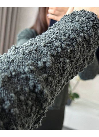 Графітовий демісезонний светр жіночий повсякденний пуловер Style Point