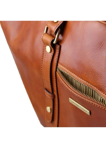 Шкіряна сумка з фронтальною кишенею TL Voyager TL142140 Tuscany Leather (378059199)