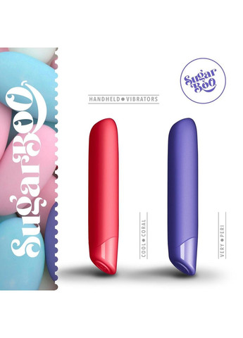 Вибратор SugarBoo Cool Coral, 10 уровней интенсивности No Brand (366878018)