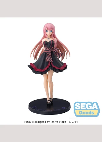 Фигурка Sega SPM Vocaloid Luka Megurine Вокалоиды Мегурино Лука 22 см S V LM 22 Wonderland (317274964)