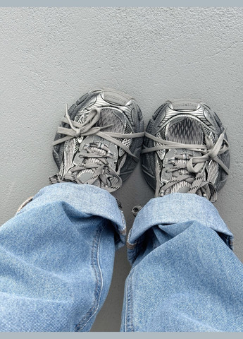 Кроссовки женские и мужские Balenciaga 3XL Grey | Баленсиага 3ХЛ серые No Brand серые демисезоны (341264131)