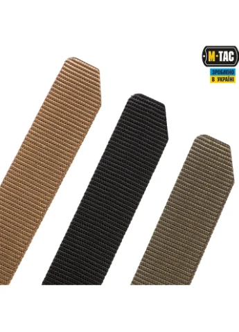 Ремень Lite Tactical Belt Hex Black (2XL) M-TAC (337142902)