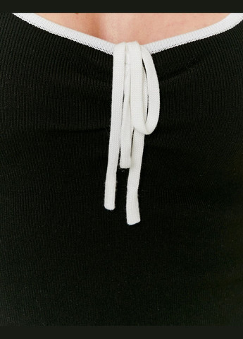 Черное платье Tally Weijl однотонное