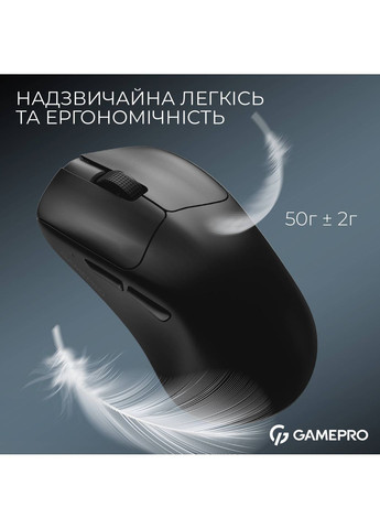 Мышь беспроводная Asgard Surt Black (GM017B) GAMEPRO (370976733)