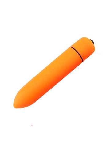 Оранжевая десятискоростная водонепроницаемая вибропуля – Вибраторы No Brand (288538748)