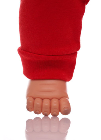 Красный демисезонный костюм с длинным рукавом для девочки трикотажный с божьей коровкой красный 74 см (30646) BABYKROHA