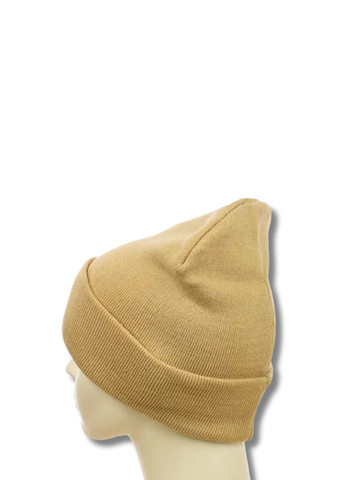 Молодіжна двошарова шапка біні лонг No Brand Шапка біні лонг лопата (362411531)