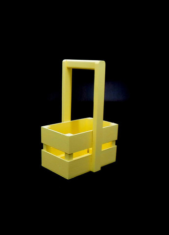 Подарочная корзинка из дерева Шелли 12х20 лимонад (ПДК-0022151) No Brand (328911418)