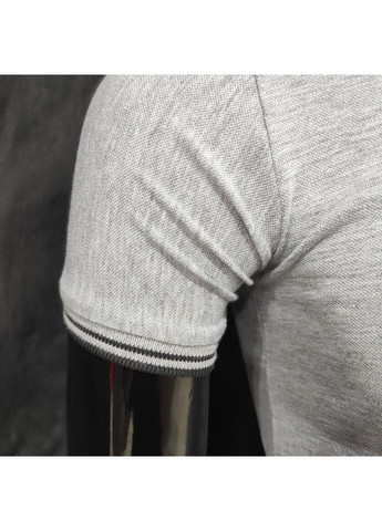 Сіра чоловіча сіра футболка поло туреччина No Brand Поло