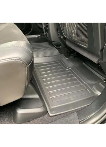Коврики резиновые 3D (5 шт, полиуретан) для Jeep WK2 2010-2021 гг Stingray Grand Cherokee (389261583)