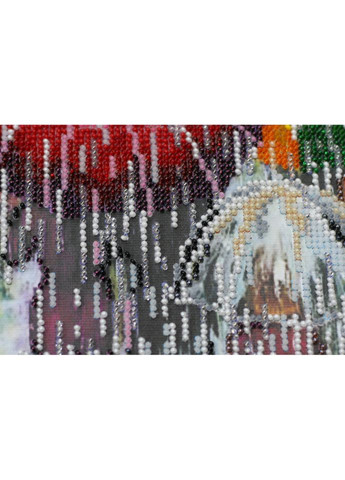 Набір для вишивання бісером "Веселі парасольки" AB-434 40х20 см Abris Art (305231792)