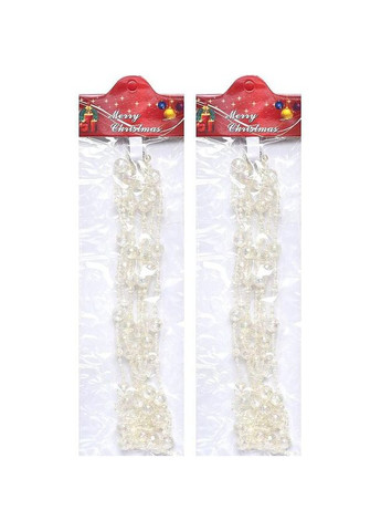 Декоративне намисто на ялинку "Крижинка" XYA099-2.7м Bambi (365814276)