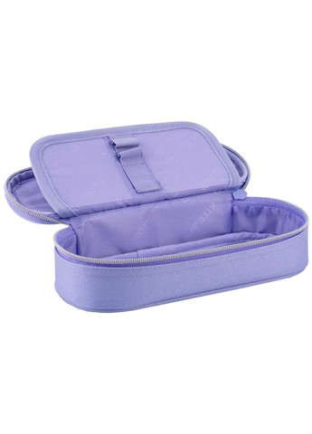 Пенал 1відділення,клапан з кишенею на блискавці,резинки для фіксації канцелярії Kuromi HK25-599 Kite (325410422)