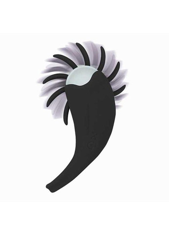 Виброкольцо с ротацией для стимуляции клитора 20 режимов Черный No Brand (372502356)