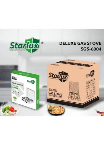 Газова плита STARLUX SGS-6004 на 4 конфорки Kipo (394034383)