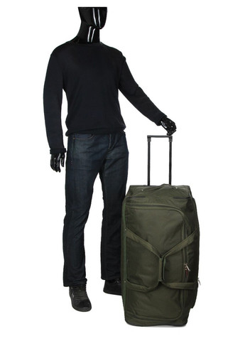 Сумка на колёсах большая L хаки 75х34х36см/88л/2.7кг/ 214-72 MADISSON (324801600)