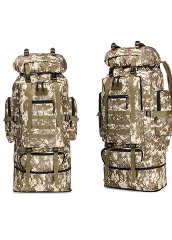 Рюкзак военный тактический 80-100л, рюкзак пиксель ВСУ с системой MOLLE для охоты No Brand (361669524)