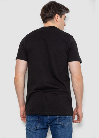 Черная футболка мужская базовая бельевая Ager 244R121