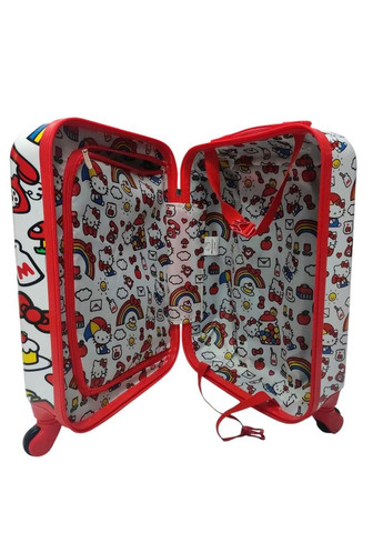 Детский набор by "Hello Kitty" чемодан + рюкзак, с узором Sanrio slim fit (371015259)