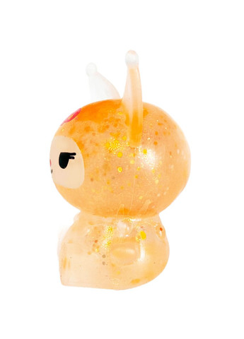 Игрушка-антистресс-квиши для сжатия жвачка-тянучка Куроми Аниме с блестками Оранжевая 8 см No Brand (366303856)