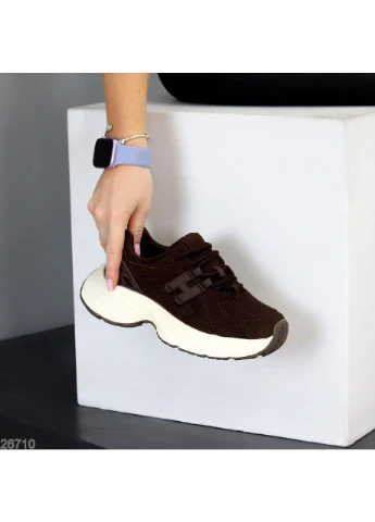 Жіночі кросівки No Brand коричневі всесезони (382440636)