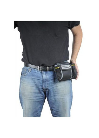 Сумка для инструмента поясная из полиэстера 24x15,5x6см (1-96-179) Stanley поясна з поліестеру 24x15, 5x6см (370019264)