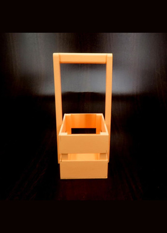 Подарочная корзинка из дерева Шелли 12х20 грейпфрут (ПДК-0022154) No Brand (328911599)