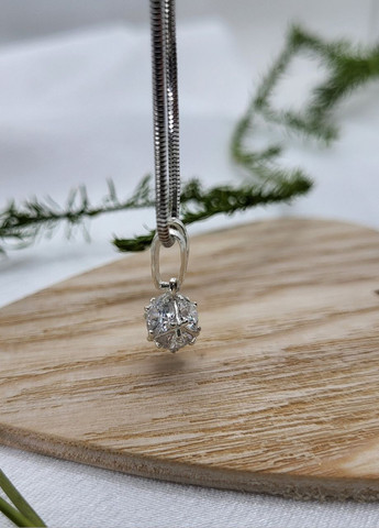 Срібна підвіска підвіс Кулька в каменях срібло 925 проба 1.50г 3160 No Brand (306742024)