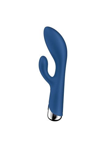 Вибратор-кролик с ротацией Spinning Rabbit 1 Blue, 3 мотора Satisfyer (333332595)