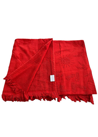 Пляжное полотенце Maison Dor Miami Red хлопок 100-200 см красное Maison D'or красный