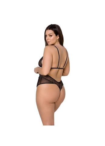 Боді Amberly Body black CherryLove Passion чорний поліестер, поліамід, еластан