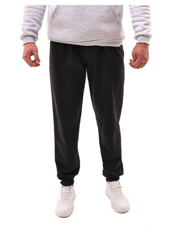 Черные демисезонные брюки No Brand