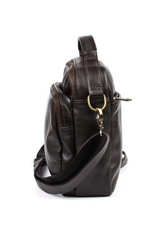 Мужская кожаная сумка через плечо 24х26х9 см TARWA (315872508)