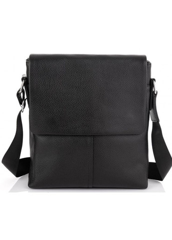 Сумка мужская из натуральной кожи черная Tiding Bag (308791633)
