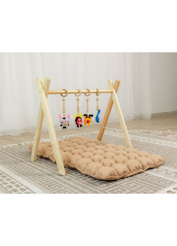 Мобіль дитячий підлоговий XRMASTER Смішні герої з матрациком Капучино No Brand (350313847)