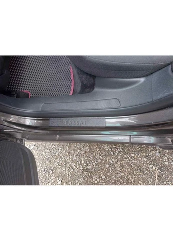 Накладки на пороги DDU (4 шт, пластик) для Volkswagen B6 2006-2012 гг. Digital Designs Passat (388951804)