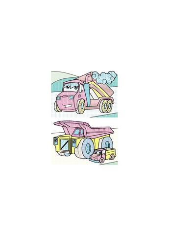 Водные раскраски (Трактор с ковшом) (9789669473332) Пегас (316084330)