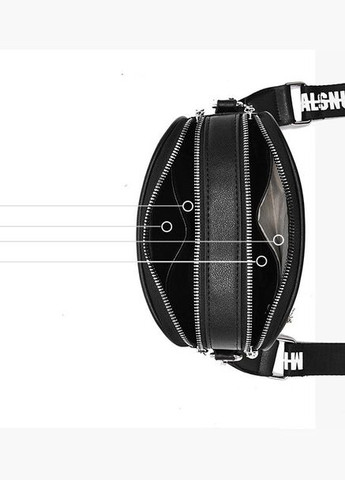 Клатч мини сумка на плечо в клеточку из экокожи черная (sku_1257) No Brand (330575812)