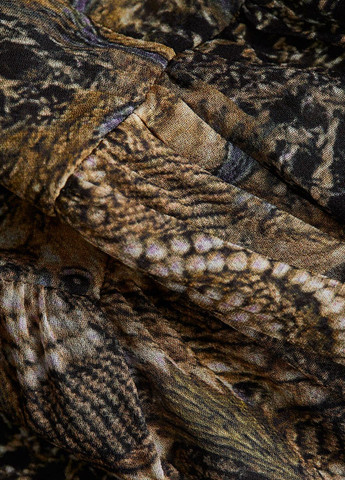 Хаки блузка H&M