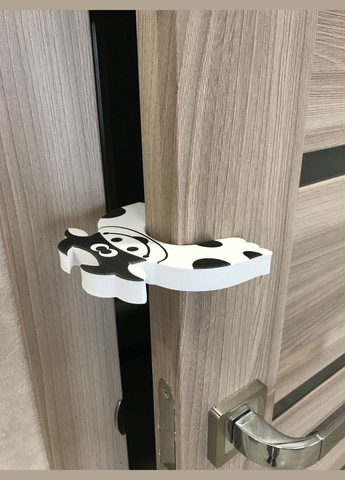 Стопор на двері Обмежувач дверей Корівка 1 шт 10 см. х 10 см. х 1,3 см LELUNO (312000176)