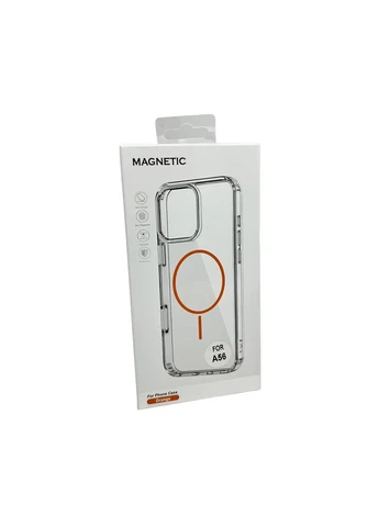 Чехол-накладка Cosmic Acrylic Thin Magnetic для Samsung Galaxy S25 акриловый 0,5 мм оранжевый No Brand (403018693)