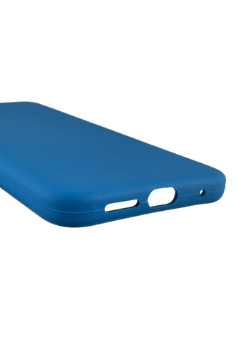 Чохол для Redmi Note 11S силіконовий з мікрофіброю нековзний на сяомі редмі нот 11с синій Xiaomi (366386355)