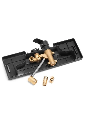 Душевой гарнитур SABA 25 BLACK с изливом * Yoka (386207267)