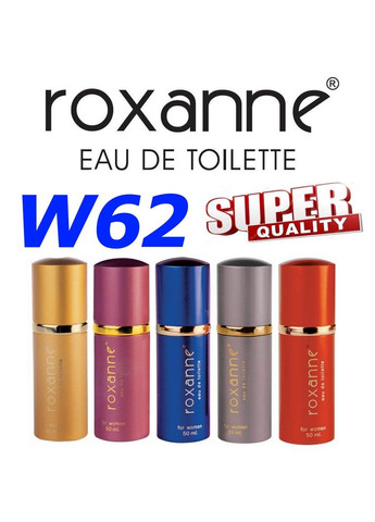 Туалетна вода W62 жіноча 50 мл Roxanne (327842477)