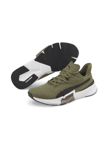 Зеленые всесезонные кроссовки pwrframe men's training shoes Puma