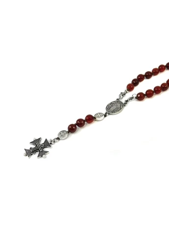 Вервиця для молитви Сердолік Fursa fashion (329688896)